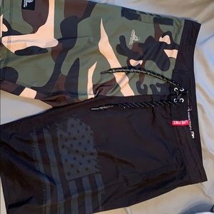 Freedom Industry Board Shorts.